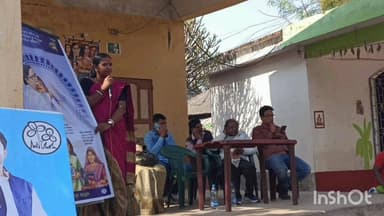 রায়না ১: শ্যামসুন্দর পঞ্চায়েত এলাকায় জনসংযোগ কর্মসূচিতে বিধায়ক