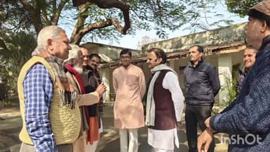 हुज़ूर: उपमुख्यमंत्री ने हरिहरपुर स्थित अपने खेत में प्राकृतिक खेती का निरीक्षण किया