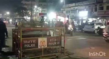 घोरावल: सोनभद्र में यातायात व्यवस्था में सुधार, चेक पोस्ट पर लगाए गए ट्रैफिक सिग्नल