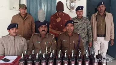 खगड़िया: जयप्रकाश नगर से 24 बोतल विदेशी शराब के साथ दो तस्कर गिरफ्तार