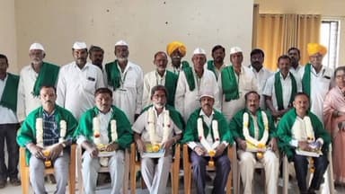 ದೇವರಹಿಪ್ಪರಗಿ: ಕಾನಿಪ ಸಂಘದ ನೂತನ ಪದಾಧಿಕಾರಿಗಳಿಗೆ ಸನ್ಮಾನಿಸಿ ರೈತ ಸಂಘದ ಮುಖಂಡರು