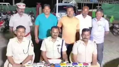 சிதம்பரம்: போதை பொருள் கடத்திய மூன்று பேர் கைது எஸ்.பி சிதம்பரத்தில் பேட்டி