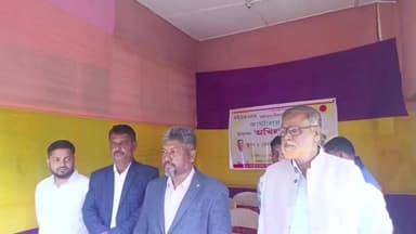 সৃজনগ্ৰাম: লেংটিছিঙাত ৰাইজৰ দলৰ দলীয় কাৰ্যালয় মুকলি কৰে ৰাইজৰ দলৰ সাংগঠনিক সম্পাদক পাৰৱেজ ৰহমানে