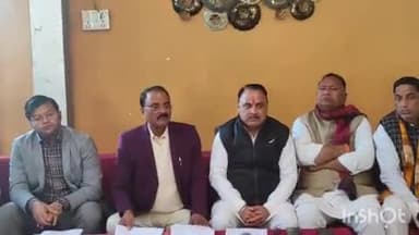 श्योपुर: जीरामजी-प्रभारी मंत्री ने कहा, ग्रामीण भारत को सशक्त बनाने की है योजना, RR रिसॉर्ट में की प्रेस वार्ता