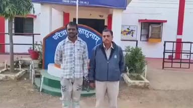 अभनपुर: अभनपुर थाना क्षेत्र में शांति भंग करने वाले आरोपी को पुलिस ने किया गिरफ्तार