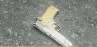 उजियारपुर: एनएच 28 के किनारे मिली खून से सनी पिस्टल, पुलिस ने किया बरामद