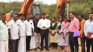 பாலக்கோடு: பேகரஅள்ளி ரூ.24.80 இலட்சமதிப்பில் 5 சிறு பாசன ஏரிகளை தூர்வாரும் பணி மாவட்ட ஆட்சியர் கொடியசைத்து துவக்கம்