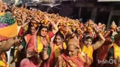 श्योपुर: श्रीमद्भागवत जीवन को सही दिशा देती है: सत्यनारायण, भव्य कलश यात्रा के साथ कथा शुरू