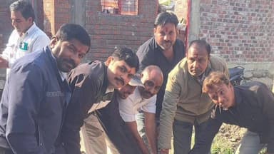 घट्टिया: ग्राम बिछड़ोद खालसा में सीसी रोड का भूमिपूजन किया गया