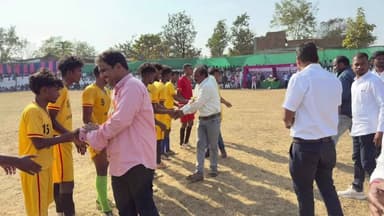 ବିଜେପୁର: ଗାଇସିଲେଟ ଠାରେ ୨୮ତମ ରାଜ୍ୟସ୍ତରୀୟ ତ୍ରି-ଦିବସିୟ ଫୁଟବଲ ଟୁର୍ଣ୍ଣାମେଣ୍ଟ ଅନୁଷ୍ଠିତ