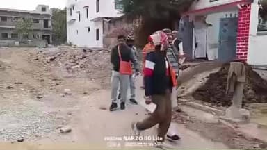 गड़हनी: गड़हनी में राष्ट्रीय स्वयं सेवक संघ ने चलाया गृह संपर्क अभियान