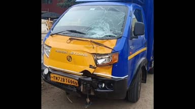 பெரம்பலூர்: வி.களத்தூர் பகுதியில் மொபட் மீது லோடு ஆட்டோ மோதி ஹோட்டல் தொழிலாளி உயிரிழப்பு