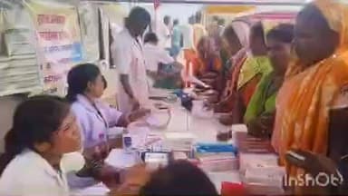 जगदलपुर: रोतमा में स्वास्थ्य शिविर का आयोजन, बड़ी संख्या में ग्रामीणों ने स्वास्थ्य जांच करवाई
