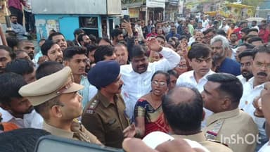 नाशिक: देवळालीतील सीसीटीव्हीवरून गोंधळ, पोलीस–नागरिकांमध्ये तणाव