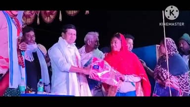 কাকদ্বীপ: রামতনু সংস্কৃতি ও ক্রীড়া সন্ধ্যা বস্ত্র বিতরণের অনুষ্ঠানে উপস্থিত কাকদ্বীপের বিধায়ক