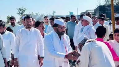 लोणार: पळसखेड जहाँगीर येथे श्री संत भगवान बाबा यांच्या पुण्यतिथी निमित्त अभिवादन