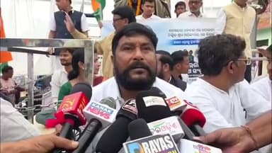 ଧରାକୋଟ: ପୁରୁଷୋତ୍ତମପୁର ଠାରେ ଆୟୋଜିତ ମନେରେଗା ବଞ୍ଚାଅ ଦିନିକିଆ ଉପବାସ କାର୍ଯ୍ୟକ୍ରମରେ ଯୋଗଦେଇ ପ୍ରତିକ୍ରିୟାରଖିଲେ ସାନଖେମୁଣ୍ଡି ବିଧାୟକ