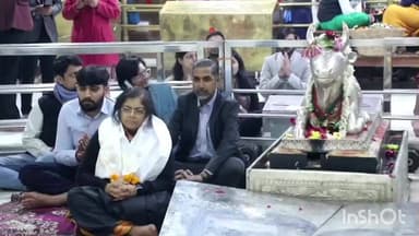 नीति आयोग की प्रिंसिपल इकनॉमिक एडवाइजर एना रॉय ने किए बाबा महाकाल के दर्शन