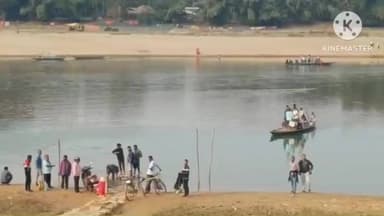 ডিফু: শিলডুবিত কপিলী নদীৰ ওপৰত আৰ চি চি দলং নিৰ্মাণৰ বাবে স্থান পৰিদৰ্শন কৰে বিধায়ক আৰু এম এ চিয়ে