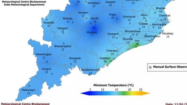 ନବରଙ୍ଗପୁର ପୋଲିସ ଷ୍ଟେସନ: ଜିଲ୍ଲାରେ ଆସନ୍ତାକାଲି ତାପମାତ୍ରା 11 ଡ଼ିଗ୍ରୀ ରହିବା ନେଇ ପାଣିପାଗ ବିଭାଗ ପକ୍ଷରୁ ସୂଚନା ପ୍ରଦାନ