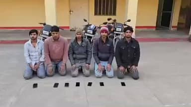 कामां: कैथवाड़ा पुलिस ने साइबर ठगी के मामले में 5 ठगों को किया गिरफ्तार