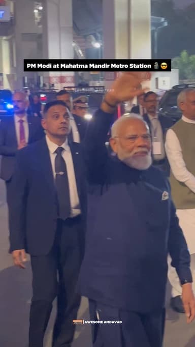 PM Narendra Modi in Gandhinagar 🗿🔥
#narendramodi #primeminister #protocol #amdavad #awesomeamdavad