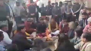 हरिद्वार: शिवालिक नगर में भाजपा ने कांग्रेस की बुद्धि शुद्धि के लिए हवन यज्ञ किया, भ्रमण और तुष्टिकरण की राजनीति का आरोप लगाया