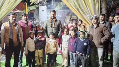 छतरपुर: नदगांय वट्टयन में पाल समाज द्वारा कारस देव मंदिर पर भंडारा, विधायक पुत्र भी हुए शामिल