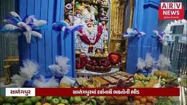 SALANGPUR: સાળંગપુર હનુમાનજીને મોસંબી અને કિવીનો દિવ્ય અન્નકૂટ; દાદાના અદભૂત શણગારના દર્શન