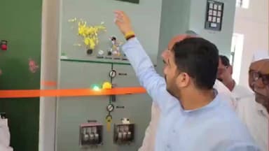 धुळे: न्याहळोद परिसरातील वीज प्रश्न सुटला; आमदार राम अण्णा पाटील यांच्या हस्ते नवीन रोहित्राचे उद्घाटन!