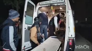 नगीना: नगीना के नजीबाबाद मार्ग पर पैदल जा रहे युवक को बाइक ने मारी टक्कर, दोनों घायल