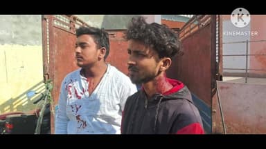 गुन्नौर: कस्बा बबराला में मंडी समिति के समीप आठ लोगों ने दो बाइक सवार युवकों को घेरकर जमकर मारपीट की