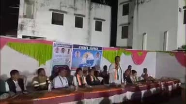 તાલાળા: ગીરસોમનાથ જીલ્લા કોગ્રેસ દ્રારા તાલાલા લેઉવા પટેલ સમાજની વંડી ખાતે નવનિયુક્ત પ્રમુખોનો પદભાર સમારોહ યોજાયો