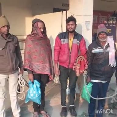 नरपतगंज: नरपतगंज पुलिस ने अलग-अलग जगहों से 153 ग्राम गांजे के साथ एक युवक सहित तीन को किया गिरफ्तार