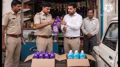 अटेली: अटेली में नकली हारपिक और कोलिन बरामद, अलवर की कंपनी के सर्वे ने छापेमारी कर 20 पैकेट बरामद किए, दुकानदार पर मामला दर्ज