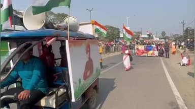 গাজোল: BJP উদ্যোগে যুবকদের নিয়ে ১টি বর্ণাঢ্য শোভাযাত্রা মধ্য দিয়ে স্বামী বিবেকানন্দের জন্মজয়ন্তী উদযাপন হলো শংকরপুর এলাকায়