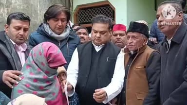 सहारनपुर: सपा सुप्रीमो अखिलेश यादव के निर्देश पर देहात विधायक शेखपुरा कदीम पहुंचे, मृतक युवकों के परिजनों को दी आर्थिक सहायता