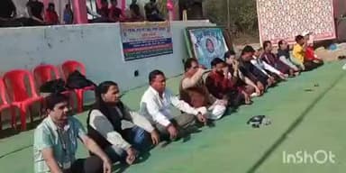 केवलारी: सांदीपनी विद्यालय में सामूहिक योग एवं सूर्य नमस्कार का आयोजन किया गया