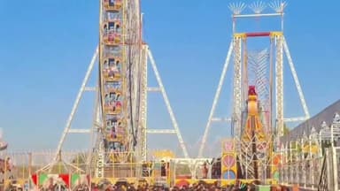 #Jhunjhunu: आबूसर मेले में झुले से हाद/सा, युवक का पैर क/टा, जयपुर रैफर #mela #jhula