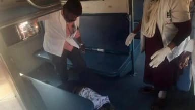 அகஸ்தீஸ்வரம்: பெங்களூரில் இருந்து கன்னியாகுமரிக்கு வந்த எக்ஸ்பிரஸ் ரயிலில் அடையாளம் தெரியாத ஆண் சடலம் மீட்பு.