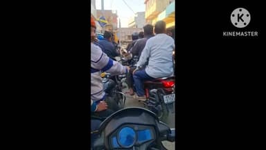 आंदर: आसांव बाजार में अतिक्रमण से लगा जाम, घंटों परेशान रहे लोग