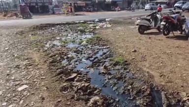 અંકલેશ્વર: કાપોદ્રા પાટીયા પાસે મોર્યા રેસિડેન્સી નજીક ગટરનું પાણી ઉભરાતા શોપિંગના દુકાનદારો હેરાન પરેશાન બન્યા #jansamasya