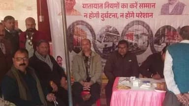 गोंडा: परिवहन और ARTO प्रशासन ने रोडवेज बस स्टैंड पर कैम्प लगाकर ड्राइवरों का स्वास्थ्य परीक्षण करवाया