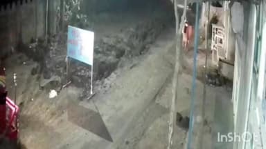 નવસારી: નવસારી વિસ્તારમાંથી જનરેટર ચોરી કરનારના સીસીટીવી ફૂટેજ આવ્યા સામે