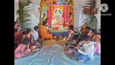 జన్నారం: రాంపూర్ లో ఘనంగా గోదా కళ్యాణం