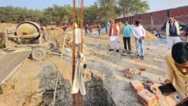 नुआंव: रामकलपुर में स्वीकृत पावर सब स्टेशन स्थल का निरीक्षण रामगढ़ के पूर्व विधायक अशोक सिंह ने किया