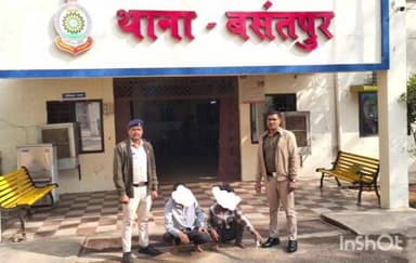 राजनांदगांव: बसंतपुर थाना पुलिस ने दो अलग-अलग स्थानों पर चाकू लेकर लोगों को भयभीत करने वाले 2 आरोपियों को किया गिरफ्तार