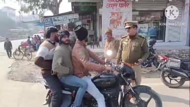 मैनपुरी: एसपी के निर्देशन पर यातायात पुलिस ने चलाया वाहन चेकिंग अभियान, 370 चालान के बाद ₹4,70,000 का वसूला जुर्माना