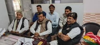 उनियारा: उनियारा के कांग्रेसियों ने सांसद हरीश चंद्र मीणा से की मुलाकात