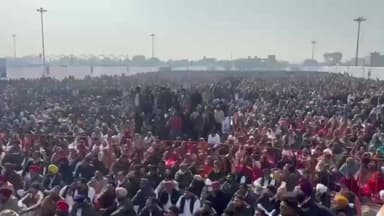 ਗੁਰੂ ਹਰਸਹਾਏ: ਦਾਣਾ ਮੰਡੀ ਵਿਖੇ ਕਾਂਗਰਸ ਪਾਰਟੀ ਵੱਲੋਂ ਰੱਖੀ ਗਈ ਮਨਰੇਗਾ ਬਚਾਓ ਸੰਘਰਸ਼ ਰੈਲੀ ਕਾਂਗਰਸ ਦੀ ਸੀਨੀਅਰ ਲੀਡਰਸ਼ਿਪ ਪਹੁੰਚੀ